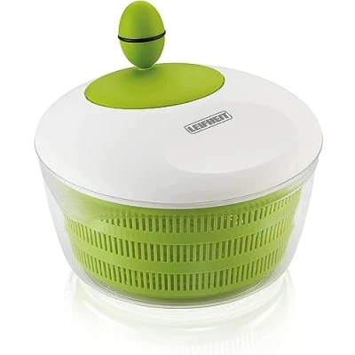 Imagen de Leifheit 23069 Centrifugadora para Ensalada (185 x 260 mm), Color Verde y Blanco