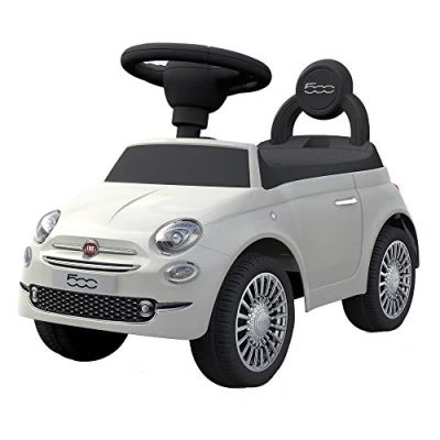 Imagen de Turbo Challenge Fiat 500 Andador 119091 Ruedas Libres Blanco Máximo 25 kg Plástico Pilas no Incluidas Juguete para niños Regalo A Partir de 12 Meses