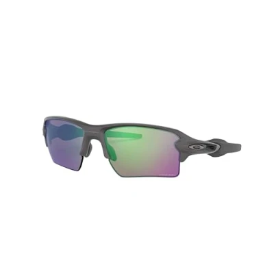 Imagen de Oakley Unisex OO9188 FLAK 2.0 XL 9188F3 Occhiali da sole O_MATTER Gris Verde Cuadrada Normal Prizm