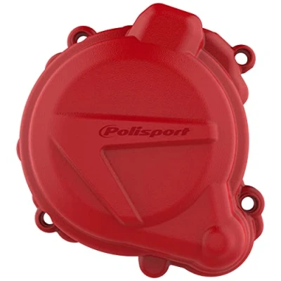 Imagen de POLISPORT 8463300002 Protector de tapa encendido fabricado en poliamida resistente a los impactos y la abrasión compatible con motocicletas BETA color rojo