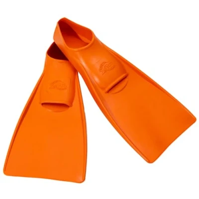 Imagen de Flipper SwimSafe 1130 aletas de natación para niños y bebés, color naranja, talla 28 30, caucho natural, como ayuda nadar