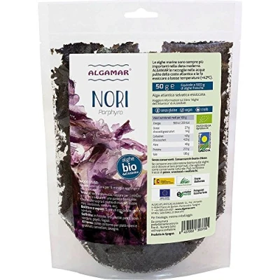 Imagen de Algamar Alga Nori Fiochi ecológica, 50 g