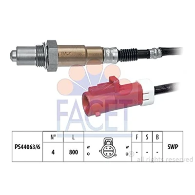 Imagen de FACET 10.7609 Sonda lambda Made in Italy OE Equivalent térmico, plana, Rosca engrasada 4 FORD: FIESTA 5,
