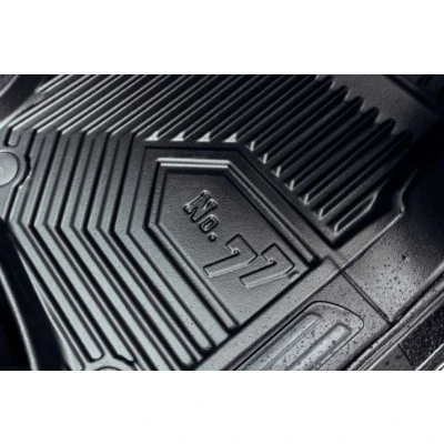 Imagen de FROGUM No. 77 77412088 Juego de alfombrillas suelo TPE (elastómero termoplástico) delante y detrás 4 negro Adaptado VOLKSWAGEN: T Roc