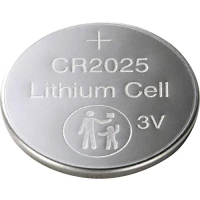 Imagen de Basetech Pila de botón CR 2025 Litio, 160 mAh, 3 V, 4 Unidades