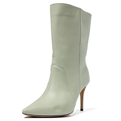 Imagen de L37 HANDMADE SHOES Gimme, Botas de Moda Mujer, Verde, 39 EU