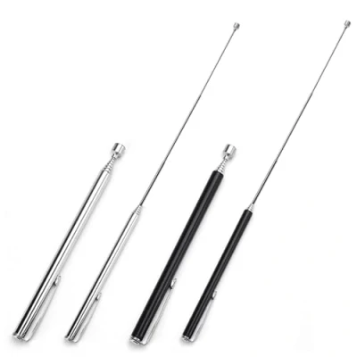 Imagen de XAVSWRDE 4 Piezas Varillas Magnéticas Varilla Telescópica de 12,5 a 65 cm Recogida Magnéctica Recogedor Magnético Extensible y Portátil Herramienta para Tornillos Llaves