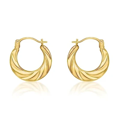 Imagen de Carissima Gold Pendientes de aro Oro amarillo 18 quilates 7.53.3799, mujer