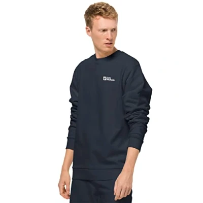 Imagen de Jack Wolfskin Essential Suéter, Hombre, Azul Noche (Night Blue), L