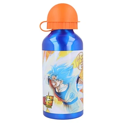 Imagen de botella de aluminio para niños cantimplora infantil agua reutilizable 400 ml Dragon Ball