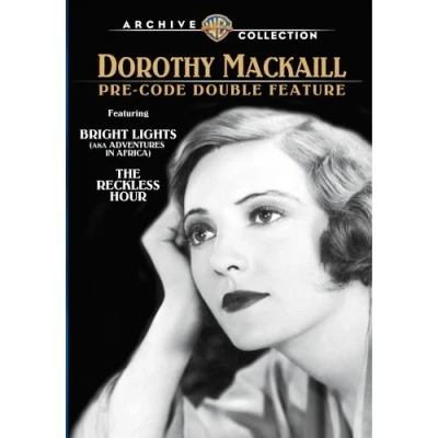 Imagen de Dorothy Mackaill Pre Code Double Feature: Bright Lights / The Reckless Hour [Reino Unido] [DVD]