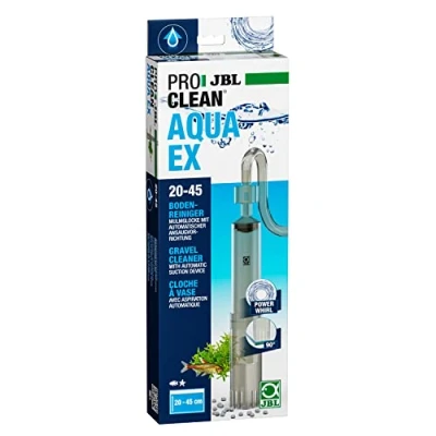 Imagen de JBL PROCLEAN Aqua EX 20 45, 6142700, Limpiador de Suelo para acuarios a 45 cm Altura, Campana abono