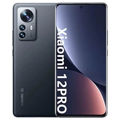 Imagen de Xiaomi 12 Pro Smartphone 6,73 Pulgadas AMOLED 120 Hz Pantalla desbloqueada Teléfono Móvil Android 12, cámara Triple de 50 MP, procesador Snapdragon 8 Gen 1, Dual SIM, 5G, NFC (Gris, + 256 GB)