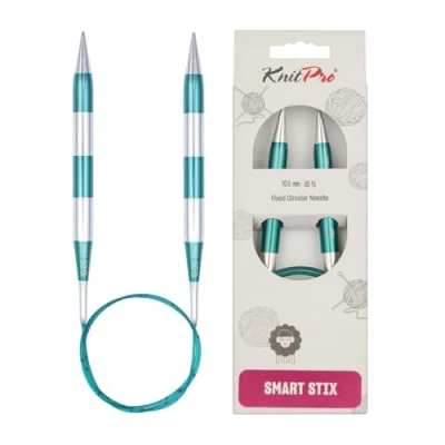 Imagen de Smart STIX Agujas circulares fijas, color Verde, 80cm x 10.00mm