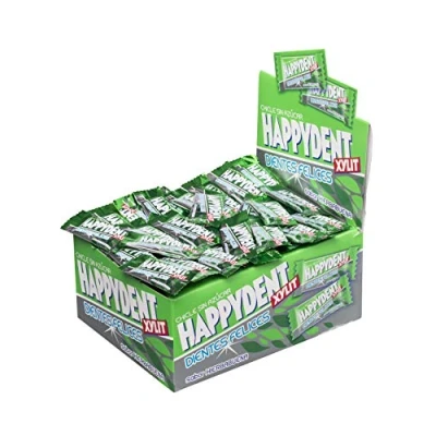 Imagen de Happydent Hierbabuena, Chicle Sin Azúcar 200 unidades