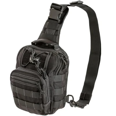 Imagen de Maxpedition 0419B Macuto de Senderismo, Color Negro, Talla 25 in, 21.0 l