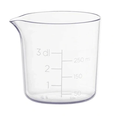 Imagen de GASTROMAX 6405 90 Taza medidora de 0,3 L, Color Transparente, Acero Inoxidable