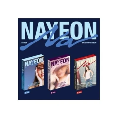 Imagen de Dreamus NAYEON TWICE NA 2nd Mini álbum + regalo de pedido anticipado póster plegado (B ver, 1 plegado), JYPK1796