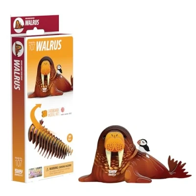 Imagen de EUGY Kit de manualidades modelo 3D morsa 107