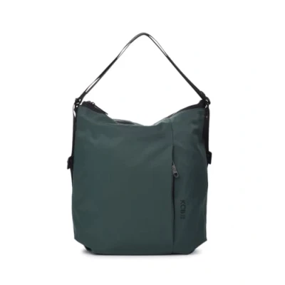 Imagen de Bolso Mochila KCB Maze Diseño Convertible y Espacioso Bolsillos Prácticos Ideal para el Día a Asas Ajustables 100% Vegano Color Verde