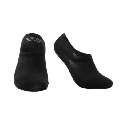 Imagen de LENCEX 6 o 12 Pares de Calcetines Pinkies Invisibles, Pinkis Transpirables y Antideslizantes con Silicona para Hombre Mujer (FR/ES, Números, 35, 41, Regular, Negro Pares)