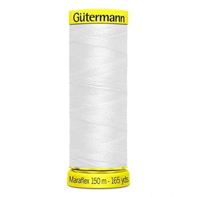 Imagen de Guetermann Maraflex Hilo 150 m, Blanco, Poliéster, Talla Única