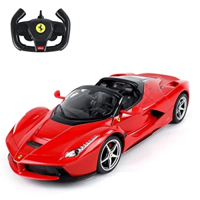 Imagen de TURBO CHALLENGE Ferrari Aperta RC Prestige 095616 Coche de Control Remoto Rojo 1/14 Pilas no Incluidas Plástico Juguete para Niños Regalo A Partir 6 años