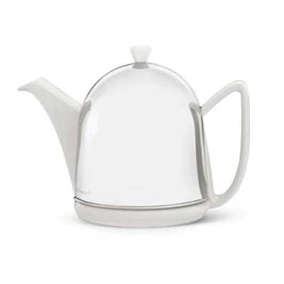 Imagen de BREDEMEIJER Teekanne INB1510W, Inoxidable, Blanco, 138x237x173mm