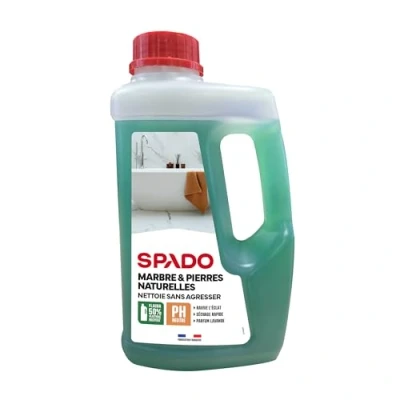 Imagen de SPADO Eunuco detergente para suelos, de mármol, brillante, 1 L