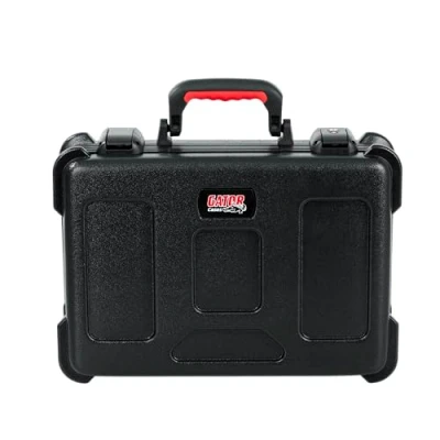 Imagen de Gator Cases TSA ATA Series Estuche de polietileno moldeado con espuma para 6 micrófonos inalámbricos almacenamiento batería (GTSA MICW6)