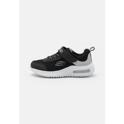 Imagen de Skechers GORE Strap Overlays Midsole TECH Piece Zapatillas para niños, Talla: 31, Black &amp; silver synthetic / textile trim Zapatos