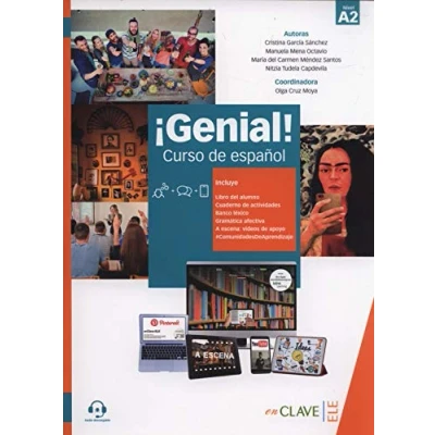 Imagen de ¡Genial! A2 Curso de español: Libro del alumno y Cuaderno actividades 2 (A2) + audio descargabl