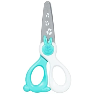 Imagen de Maped Tijeras Escolares Kidi Cut 12 cm Infantiles A Partir de 2 Años No Conducen la Electricidad Cortan Piel ni el Cabello Diseño Lúdico