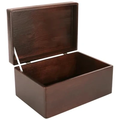 Imagen de Creative DECO Marrón Grande Caja Madera Decorativa Almacenaje 30 x 20 14 cm (+/ 1cm) con Tapa Cofre Navidad Decorar Regalo Decoupage Juguetes, Documentos, Objetos de Valor, Herramientas