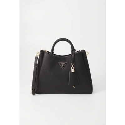 Imagen de Guess Jazlynn Satchel Bolso de mano, Mujer, Talla: One Size, Black