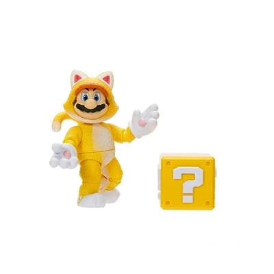 Imagen de Nintendo Super Mario Figura Bros de 13 cm Totalmente Articulada Juguete con hasta 16 Puntos Articulación Finamente Detallado Ojos Cristal Juguetes Niños 3 Años +