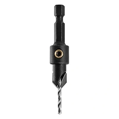 Imagen de Trend Snappy TCT Avellanador de 9,5 mm diámetro y taladro HSS 2,5 para tornillos calibre No6, punta carburo tungsteno, SNAP/CS/6TC