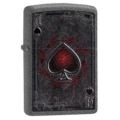 Imagen de Zippo Ace Mechero de Gasolina, latón, Aspecto Acero Inoxidable, 1 x 6 cm