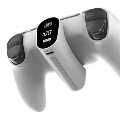 Imagen de Batería Para mando Ardistel BLACKFIRE®, Mandos de PS5 Dualsense, 2000 mAh, Blanco