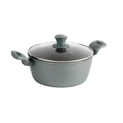 Imagen de Progress BW09802GWK Shimmer Collection Olla con tapa, revestimiento antiadherente 7 veces más resistente, apta para utensilios de metal y lavavajillas, inducción, aluminio forjado, asas