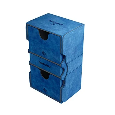 Imagen de Gamegenic GGS20026ML Stronghold 200 Card Convertible Deck Box, Blue