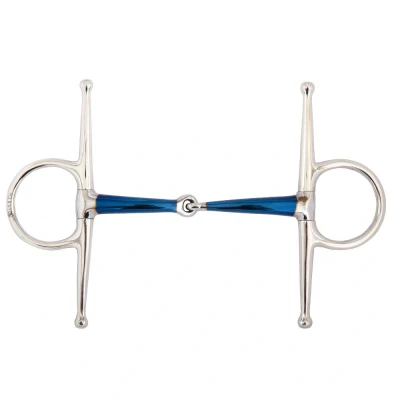 Imagen de BR Single Jointed Full Cheek Snaffle Sweet Iron 14 mm