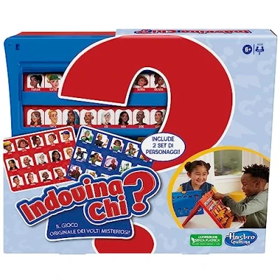Imagen de Hasbro Gaming Adivina quién? Juego de Mesa Original los acertijos para 2 Jugadores, Juegos niños y Bmbinas a Partir 6 años, diversión la Familia