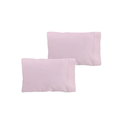 Imagen de Donegal Collections Pack 2 Fundas de Almohada (75x45 cm) Cama 150, Color Rosa. Suave y Cómoda, Microfibra Extra 50% Algodón Poliéster. Confort Alta Durabilidad