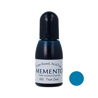 Imagen de Tsukineko Almohadilla Tinta, Verde Azulado, 15ml