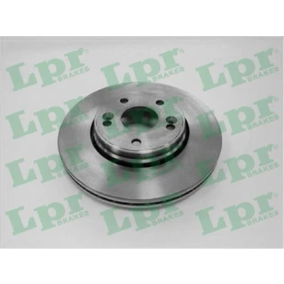 Imagen de LPR R1001V Disco de freno 280 24 5 ventilación interna RENAULT: LAGUNA 2, 2 Grandtour