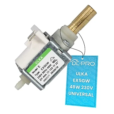 Imagen de DL pro Ulka EX5GW Bomba de agua universal para cafetera, 48 W, 230 V, multicolor