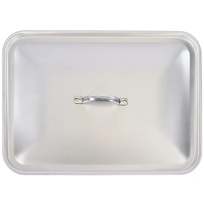 Imagen de Ollas Cubierta Agnelli para Tostador Rectangular, BLTF Aluminio, Plata, 35x26 cm