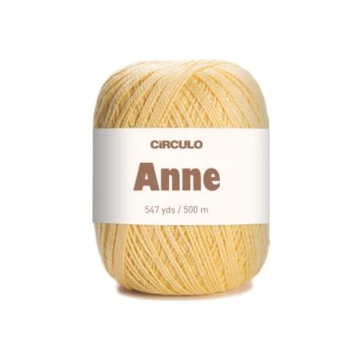 Imagen de Circulo Anne Yarn 1317 Hilo 100% algodón mercerizado, 147 g