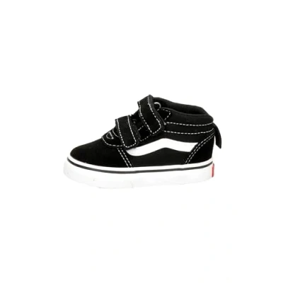 Imagen de Vans Ward Mid V, Zapatillas para Unisex niños, (Suede/Canvas) black/white, 37 EU